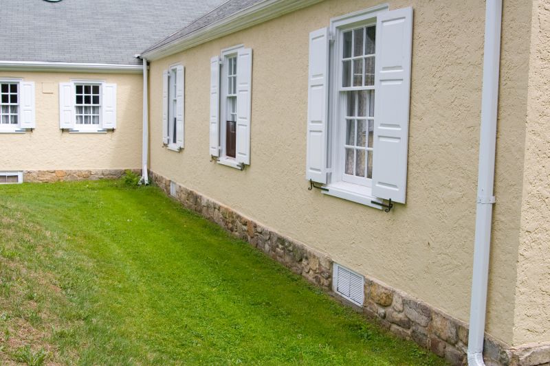 Colorful Stucco Finish